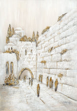 Load image into Gallery viewer, Jerusalem of White &amp; Gold Vertical
