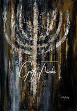 Load image into Gallery viewer, Menorah Abstract Elegant Vertical
